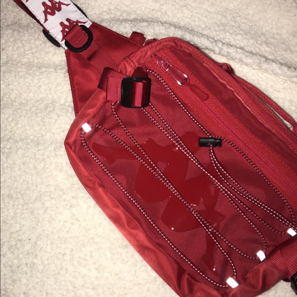 Red Kappa Waist Bag